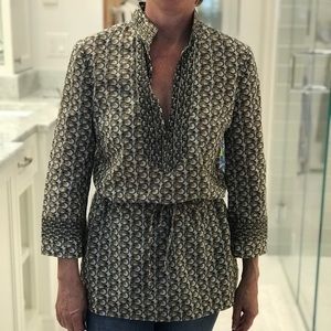 Tory Burch tie waist shirt